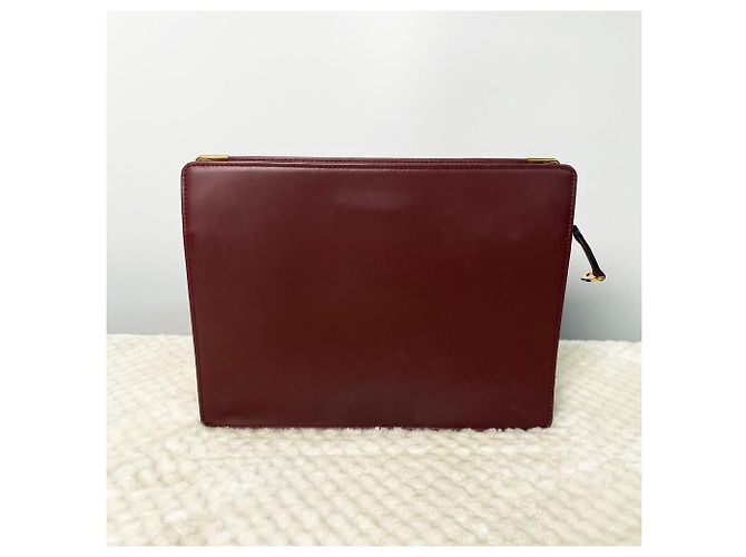 Cartier Borsa Clutch Must Maestro Rosso - vista 9
