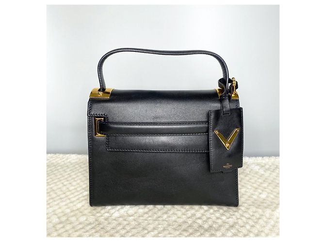 Valentino La mia borsa a spalla Rockstud con manico superiore Nero - vista 3