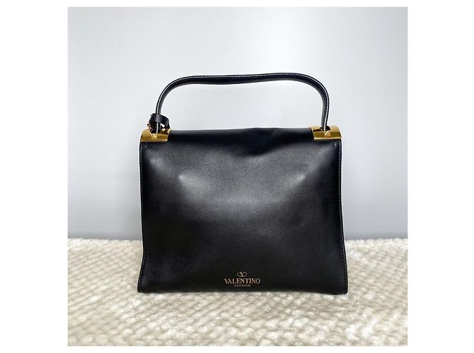 Valentino La mia borsa a spalla Rockstud con manico superiore Nero - vista 5