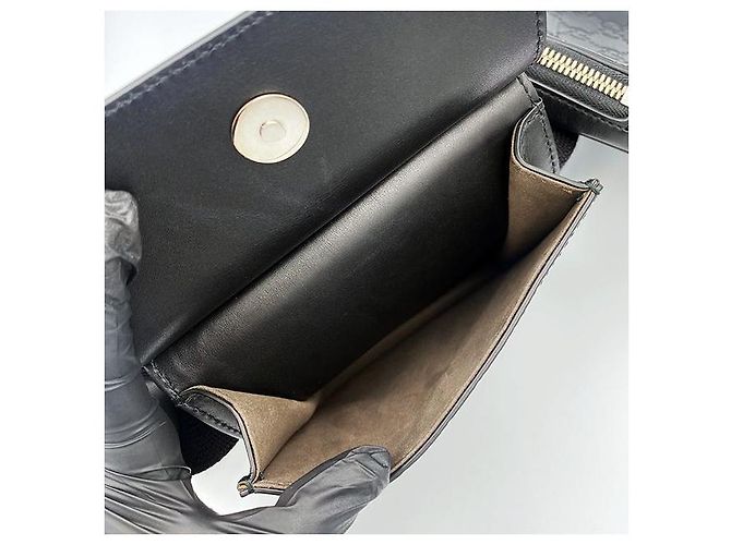 Gucci Borsa a Cintura Sima Signature Nera Nero - vista 4