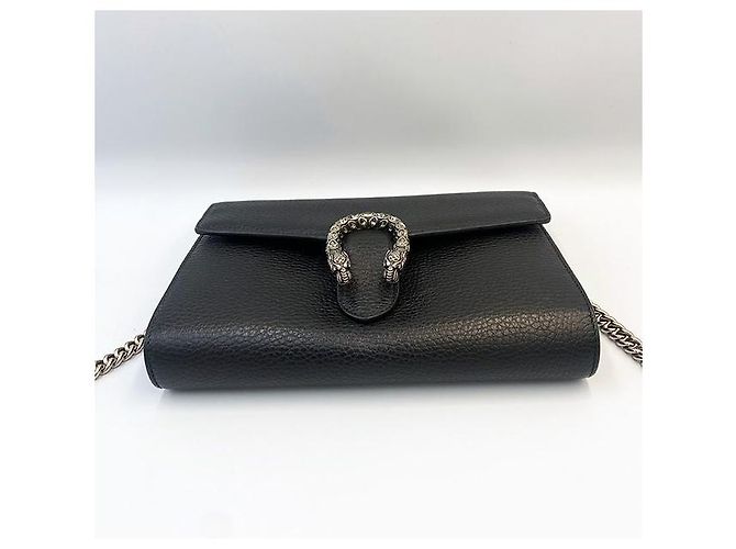 Gucci Mini borsa a tracolla WOC Dionysus nera Nero - vista 4