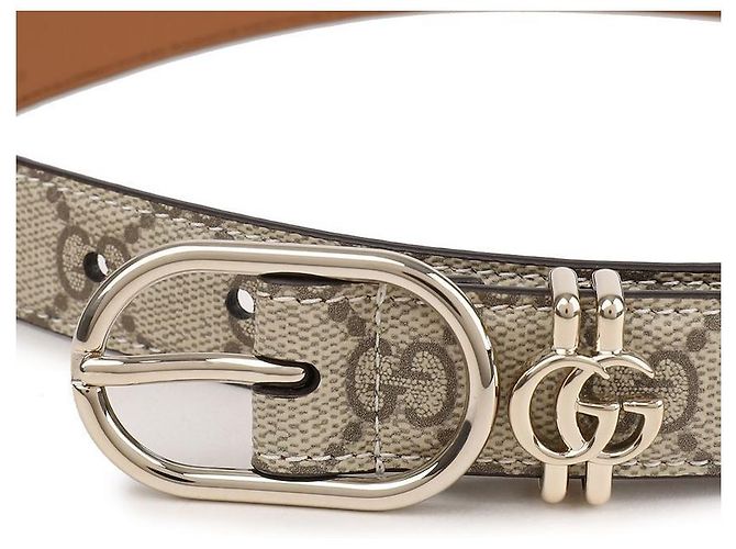 Gucci GG Gürtel mit ovaler Schnalle - Ansicht 8
