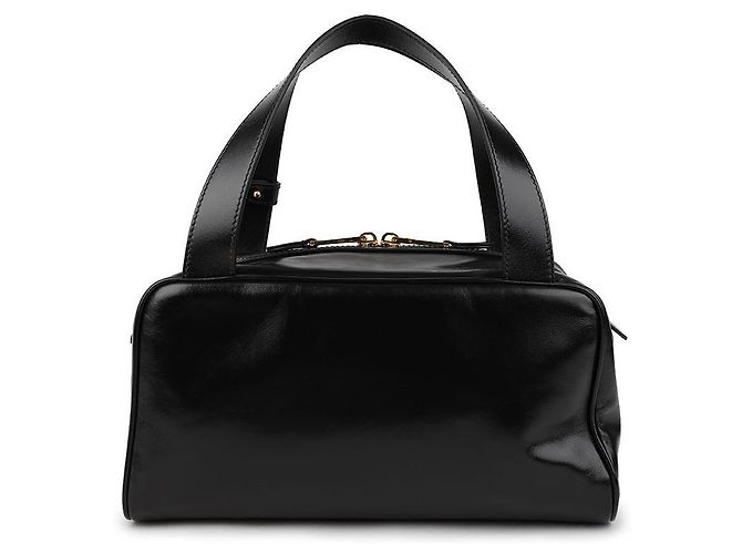 Miu Miu Borsa in pelle con manico superiore Nero - vista 5