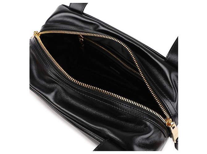 Miu Miu Borsa in pelle con manico superiore Nero - vista 8