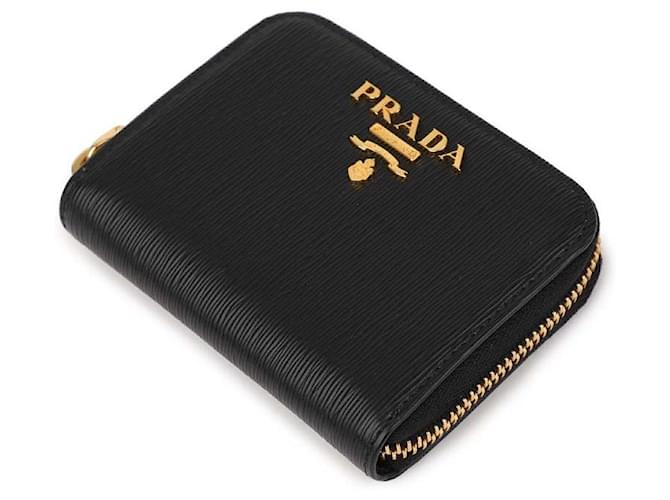 Prada Vitello Move Münzbörse Schwarz - Ansicht 6