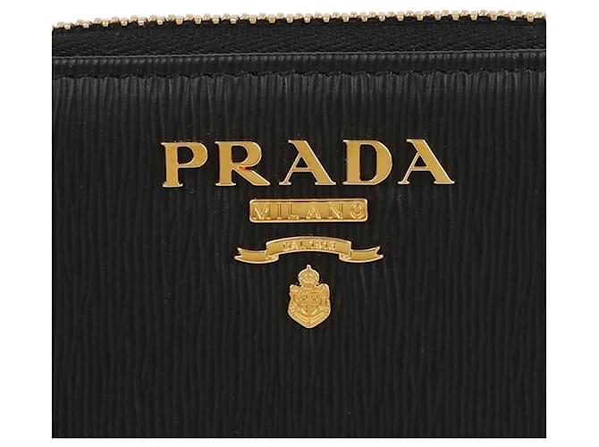 Prada Vitello Move Münzbörse Schwarz - Ansicht 9