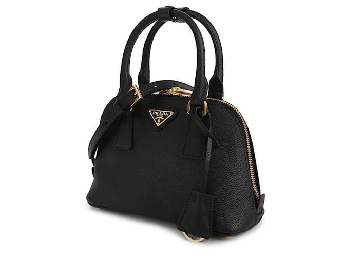 Prada Mini Bolso Tote Negro - vista 4