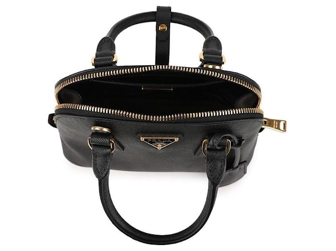 Prada Mini Bolso Tote Negro - vista 7