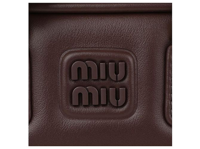 Miu Miu Mini bolsa de couro - vista 9