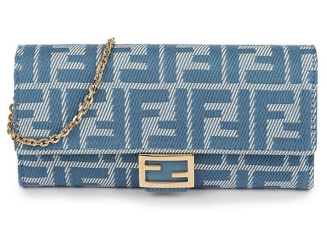 Fendi Lange Baguette-Kette Brieftasche - Ansicht 3