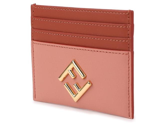 Fendi Tarjetero Diamond Rosa - vista 4