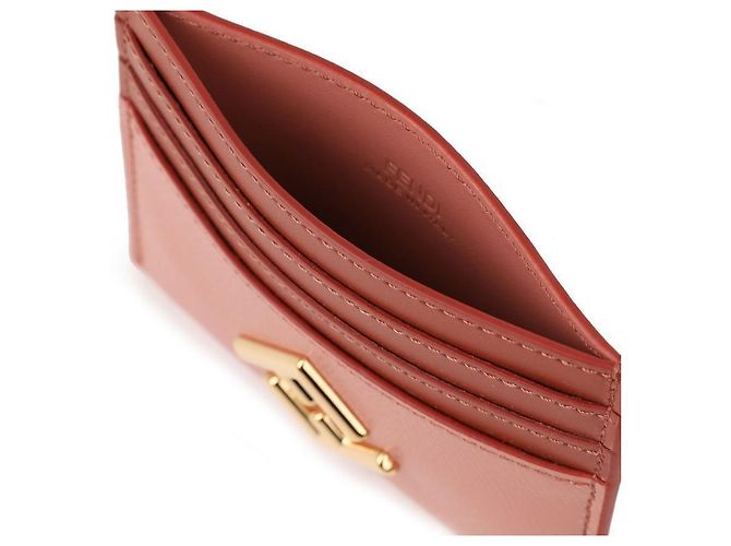 Fendi Tarjetero Diamond Rosa - vista 8