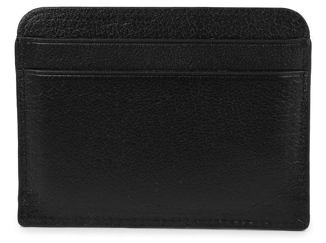 Chloé Tarjetero icónico de cuero graneado Negro - vista 5