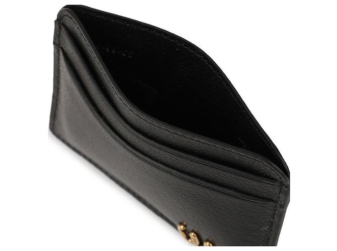 Chloé Tarjetero icónico de cuero graneado Negro - vista 8