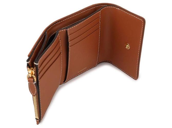 Burberry Small Check Folding Wallet White - view 8