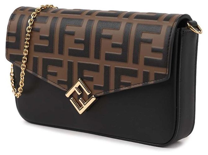 Fendi Bolsa de corrente de diamante - vista 4