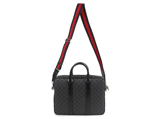 Gucci GG Briefcase Nera Media Nero - vista 5