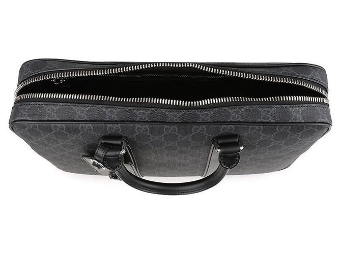 Gucci GG Briefcase Nera Media Nero - vista 7