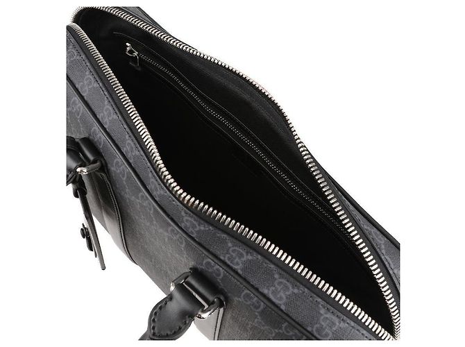 Gucci GG Briefcase Nera Media Nero - vista 8