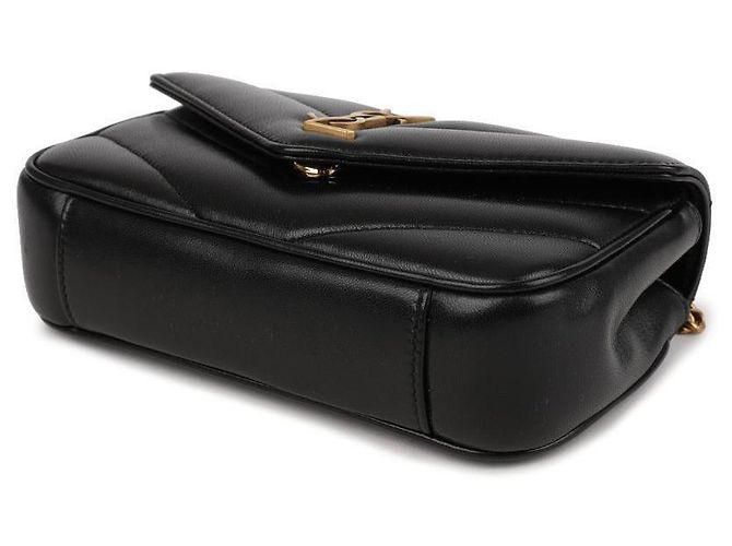 Saint Laurent Borsa a tracolla Lulu Toy Chain - vista 6