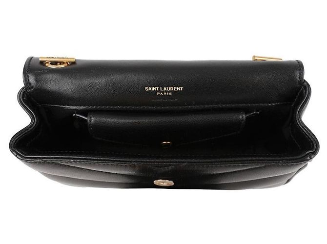 Saint Laurent Borsa a tracolla Lulu Toy Chain - vista 7