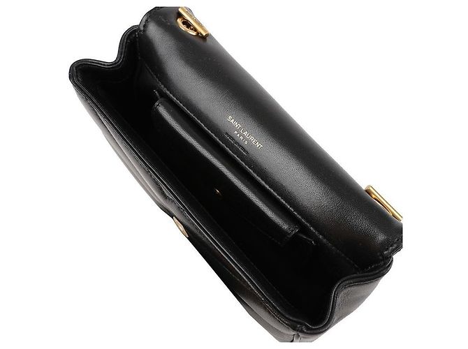 Saint Laurent Borsa a tracolla Lulu Toy Chain - vista 8