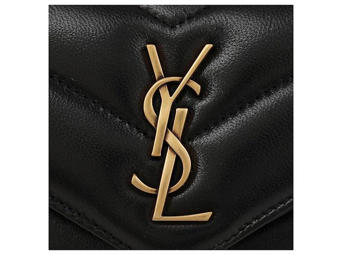 Saint Laurent Borsa a tracolla Lulu Toy Chain - vista 9