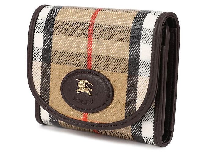 Burberry Billetera Compacta Highland Blanco - vista 4