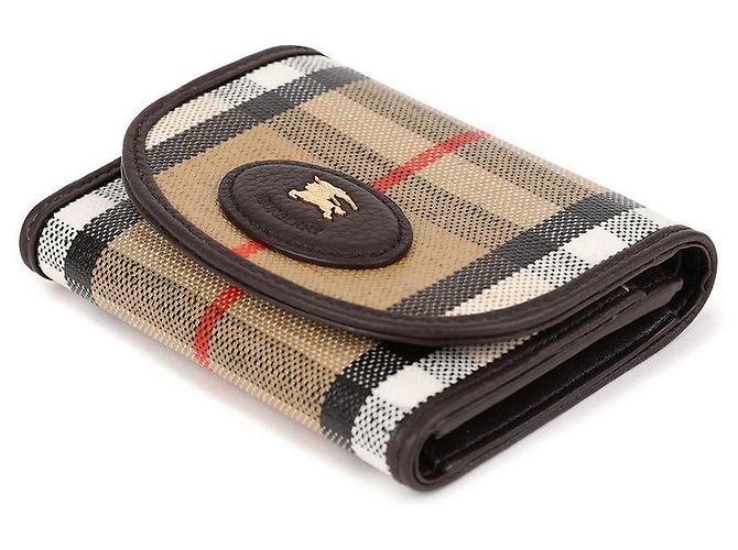 Burberry Billetera Compacta Highland Blanco - vista 6