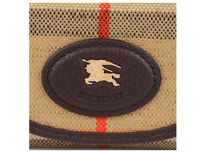 Burberry Billetera Compacta Highland Blanco - vista 9