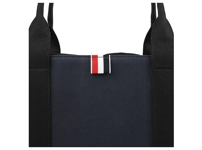 Thom Browne Sac à outils avec ouverture à cordon de serrage Bleu - vue 9