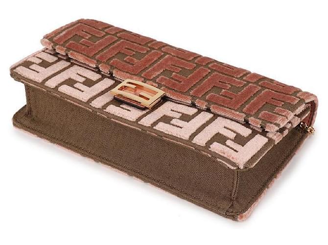 Fendi Pochette Baguette Rosa - vista 6