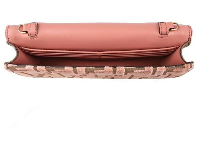 Fendi Pochette Baguette Rosa - vista 7