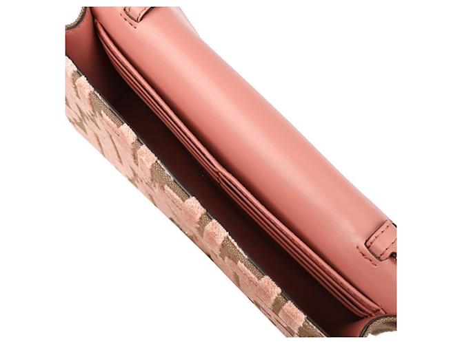 Fendi Pochette Baguette Rosa - vista 8