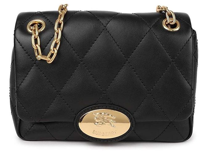 Burberry Piccola borsa a tracolla in pelle trapuntata - vista 3