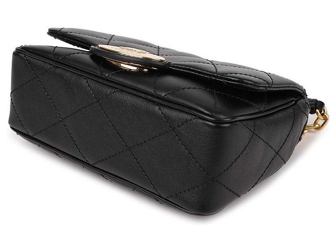 Burberry Piccola borsa a tracolla in pelle trapuntata - vista 6