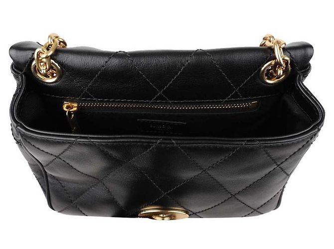 Burberry Piccola borsa a tracolla in pelle trapuntata - vista 7