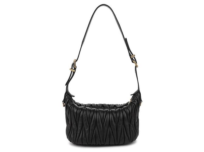Miu Miu Mini-Schultertasche Schwarz - Ansicht 5