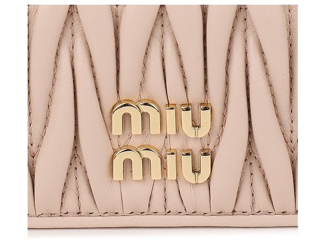 Miu Miu Tarjetero de cuero Napa - vista 9