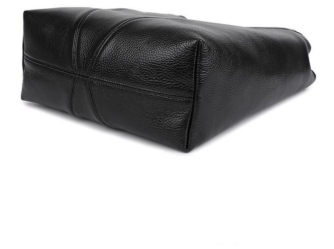 Chloé Gran Bolsa Tote de Cuero Texturizado Negro - vista 6