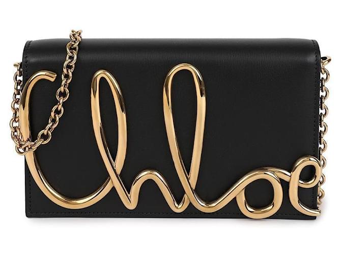 Chloé Borsa a tracolla iconica Nero - vista 3
