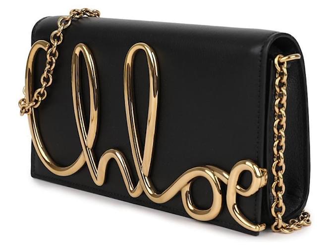 Chloé Borsa a tracolla iconica Nero - vista 4