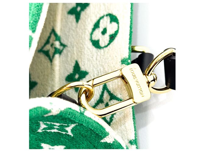 Louis Vuitton Monogramm Samt OnTheGo Tote Bag Grün - Ansicht 12