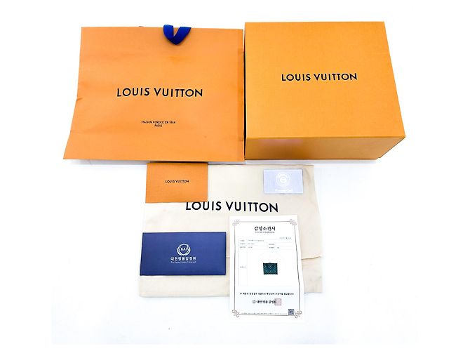 Louis Vuitton Monogramm Samt OnTheGo Tote Bag Grün - Ansicht 14