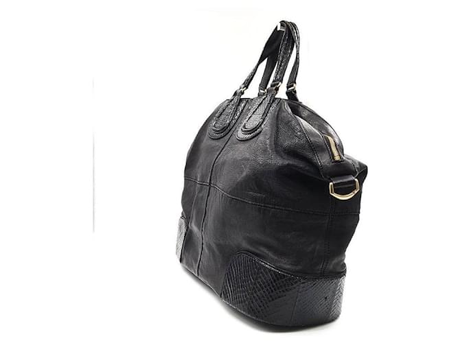 Givenchy Borsa Tote Nightingale in Pitone Nero - vista 2