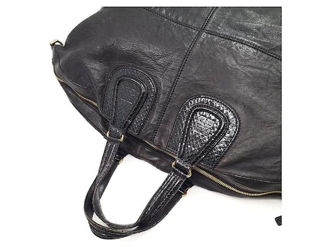 Givenchy Borsa Tote Nightingale in Pitone Nero - vista 5