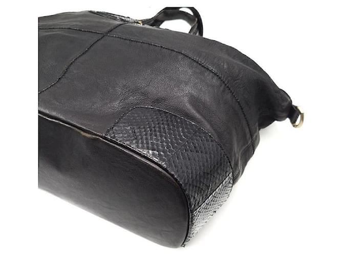 Givenchy Borsa Tote Nightingale in Pitone Nero - vista 6
