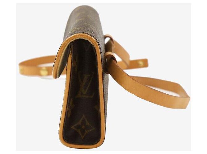 Louis Vuitton Gürtelbeutel mit florentinischem Monogramm Braun - Ansicht 2