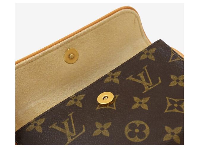 Louis Vuitton Gürtelbeutel mit florentinischem Monogramm Braun - Ansicht 6