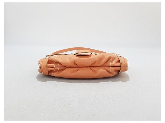 Salvatore Ferragamo Borsa a spalla con ornamento Gancini Arancione - vista 7